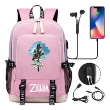 Usb Youth Student Backpack For Men And Women's Leisure Sports Backpack