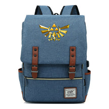 Game Zelda Kingdom Tears Print Youth Student Backpack Usb Casual Backpack
