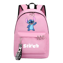 Anime Star Baby Stitch Youth Student School Bag Men's And Women's Backpack Lightweight Casual Backpack