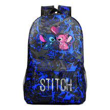 Interstellar Baby Stitch Printed Youth Student Backpack For Men And Women Casual Backpack