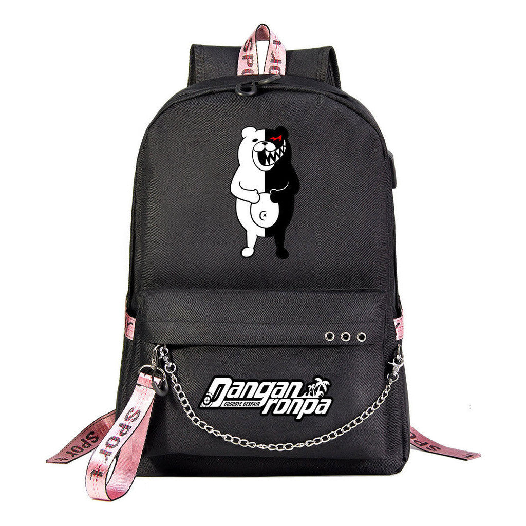 Usb Youth Student Backpack For Men And Women's Leisure Travel Backpack