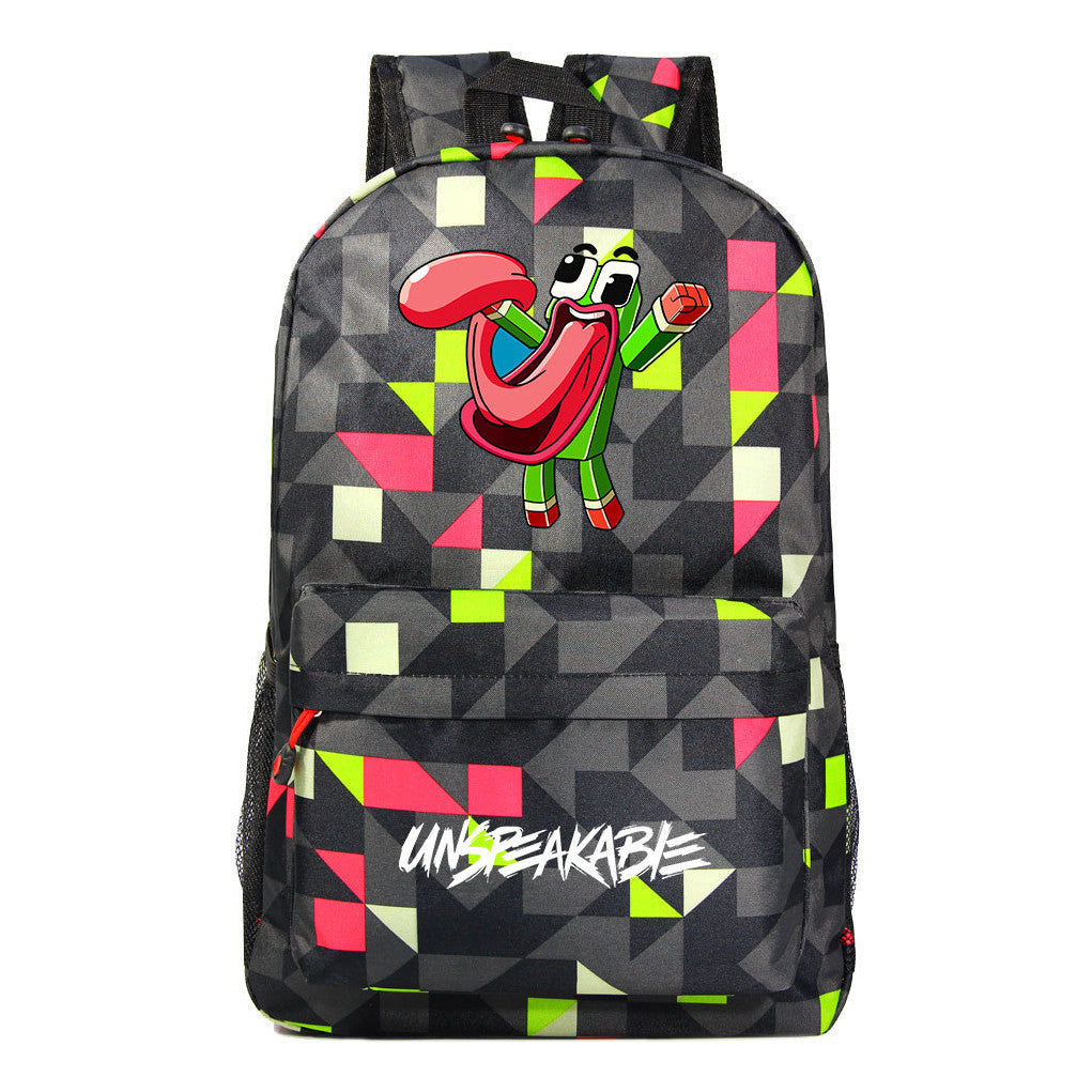 Starry Sky Youth Student Backpack For Men And Women's Leisure Travel Backpack