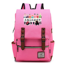 Volleyball Youth Printed Youth Student School Bag Men's And Women's Leisure Belt Buckle Classic Backpack