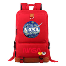 Nasa Fashion Printed Youth Student School Bag Large Capacity Travel Bag Men's And Women's Backpack