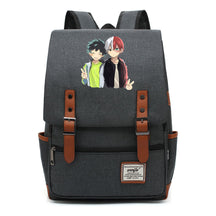 Anime My Heroes Academy Printed Youth Student School Bag Casual Belt Buckle Classic Backpack