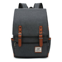 Printed Teenage Student Backpack For Men And Women With Casual Belt Buckle Classic Backpack