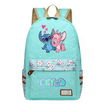 Interstellar Baby Stitch Printed Youth Student Backpack Casual Backpack