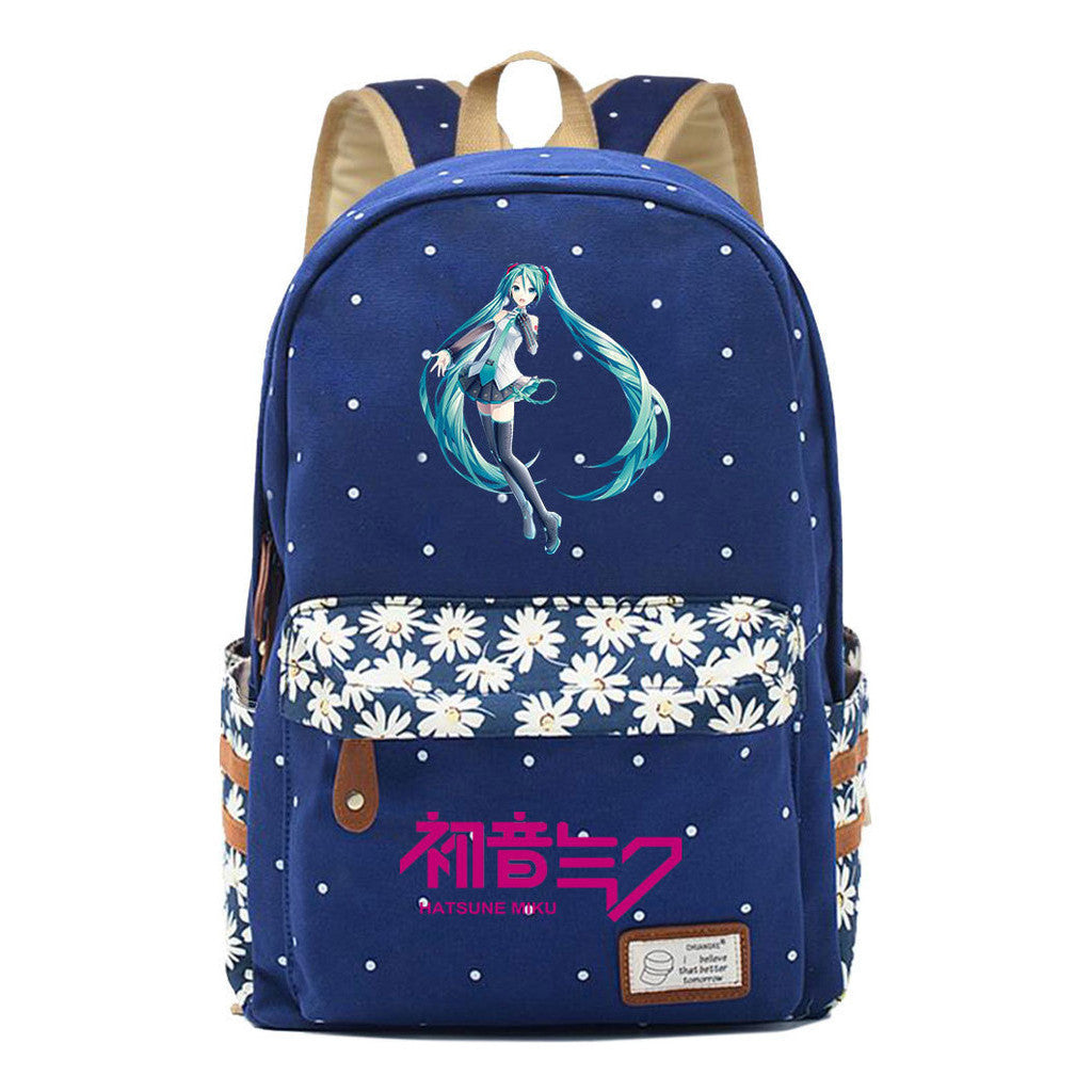 Printed Teenage Primary And Secondary School Backpack For Girls, Casual Backpack