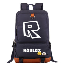 Game Roblox Printed Teenage Student Backpack, Travel Bag, Men's And Women's Backpack