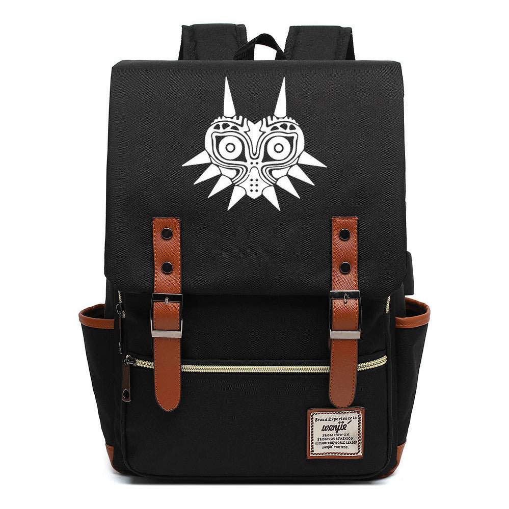 Game The Tear Seal Of The Kingdom Of Zelda Student Backpack Usb Men's And Women's Leisure Backpack