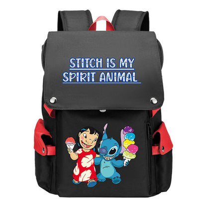 Sports Football Star Usb Charging Cover, Youth Student Backpack, Men's And Women's Leisure Backpack
