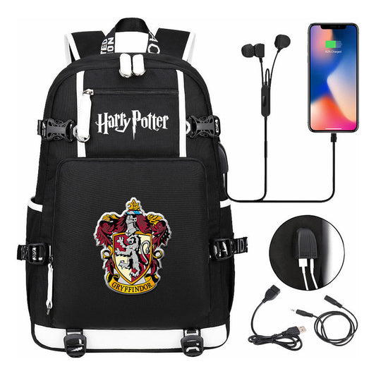 Magic School Usb Youth Student Backpack For Men And Women Leisure Travel Backpack