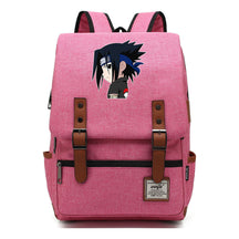Naruto Printed Teenage Student Backpack For Men And Women, Casual Belt Buckle, Classic Backpack