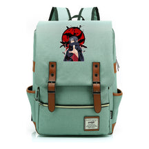Naruto Printed Student Backpack For Men And Women, Casual Belt Buckle, Classic Backpack