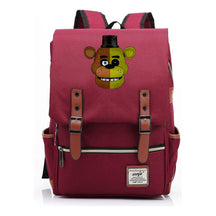 Toy Bear Game Printed Youth Student Backpack For Men And Women, Casual Belt Buckle, Classic Backpack