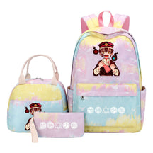 Teenage Student Girl Backpack Lunch Bag Three Piece Set Backpack