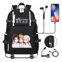 Promised Dream Island Usb Large Capacity Youth Student Backpack For Boys And Girls Leisure Travel Backpack