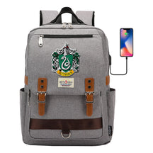 Usb Magnetic Buckle Student Backpack For Men And Women, Youth Leisure Backpack