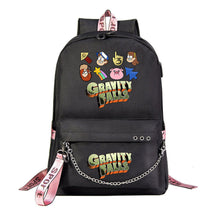 Cartoon Strange Town Youth Student School Bag Men's And Women's Leisure Travel Backpack