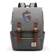 School Of Witchcraft And Wizardry Printed Youth Student School Bag Casual Belt Buckle Classic Backpack