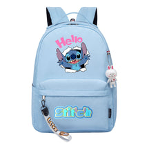 Interstellar Baby Stitch Printed Youth Student School Bag For Men And Women Leisure Travel Bag For Women Backpack