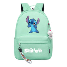 Interstellar Baby Stitch Printed Student Backpack, Casual Travel Bag, Girl Backpack