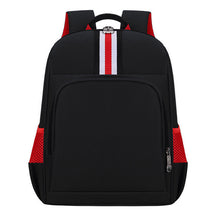 Kindergarten Backpack With British Style Children's Backpack Made Of Wear-resistant And High Elastic Oxford Material