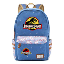 Jurassic Park Dinosaur Printed Student Backpack Leisure Backpack