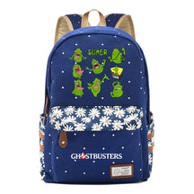 Devil Print Student Backpack, Fashionable And Casual Backpack