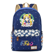 Beautiful Girl Warrior Student Backpack, Floral Casual Backpack
