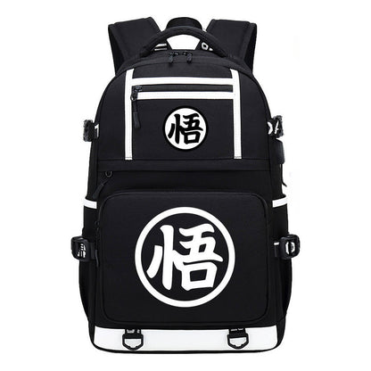 Manga Dragon Ball Usb Youth Student Backpack Men And Women, Backpack Leisure Travel