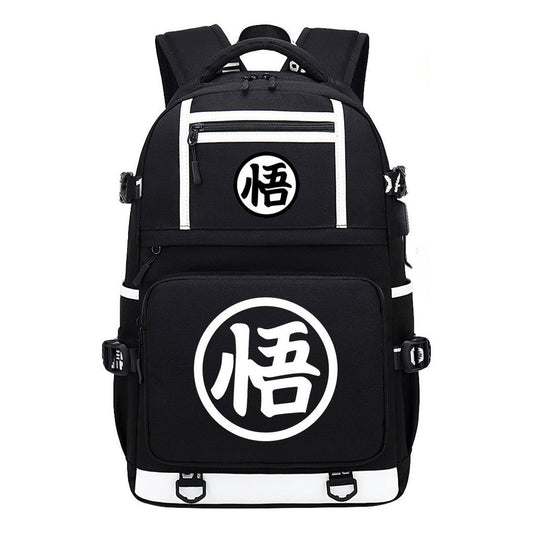 Manga Dragon Ball Usb Youth Student Backpack Men And Women, Backpack Leisure Travel