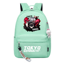 Manga Printed Teenage Student Backpack, Casual Bag, Girl Backpack