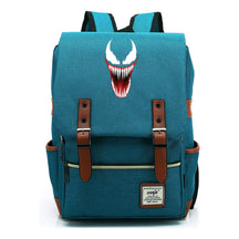 Printed Teenage Student Backpack For Men And Women With Casual Belt Buckle Classic Backpack