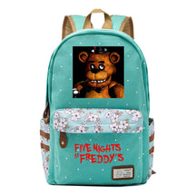 Toy Bear Game Fashion Printed Youth Girls School Bag Men's And Women's Leisure Canvas Backpack