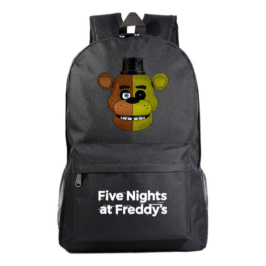 Fashion Toy Bear Game Fashion Starry Sky Youth Student Backpack Men's And Women's Leisure Backpack