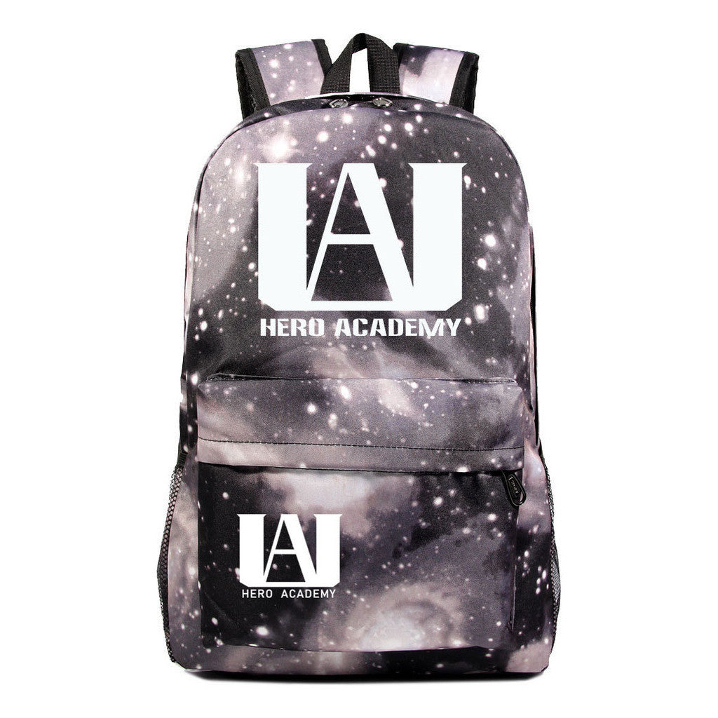 Cartoon Fashion Anime My Hero Academy Printed Youth Student Backpack Men's And Women's Leisure Backpack