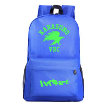 Green Night Light Fashion Volleyball Youth Flying Heart Print Youth Student School Bag Men's And Women's Leisure Backpack
