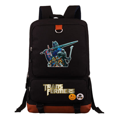 Transforming Mecha Student Backpack, Men's And Women's Backpack, Travel Bag
