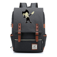 Printed Teenage Student Backpack For Men And Women With Casual Belt Buckle Classic Backpack