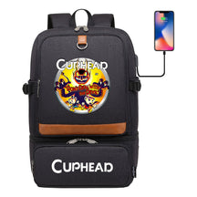 Printed Usb Youth Student School Bag Outdoor Picnic Insulation Bag Backpack