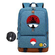 Printed Usb Youth Backpack For Men And Women's Leisure Travel Backpack