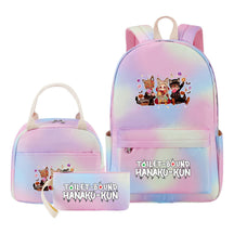 Student Girl Backpack Lunch Bag Three Piece Set Backpack Set