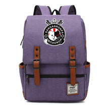 Printed Teenage Student Backpack For Men And Women With Casual Belt Buckle Classic Backpack
