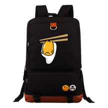 Cartoon Anime Lazy Egg Youth Student Backpack With Large Capacity Travel Bag For Boys And Girls Backpack