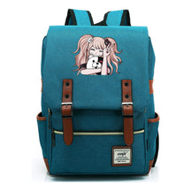 Printed Teenage Student Backpack For Men And Women With Casual Belt Buckle Classic Backpack