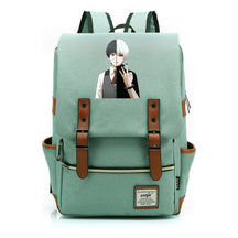 Tokyo Ghoul Student School Bag Men's And Women's Leisure Belt Buckle Backpack