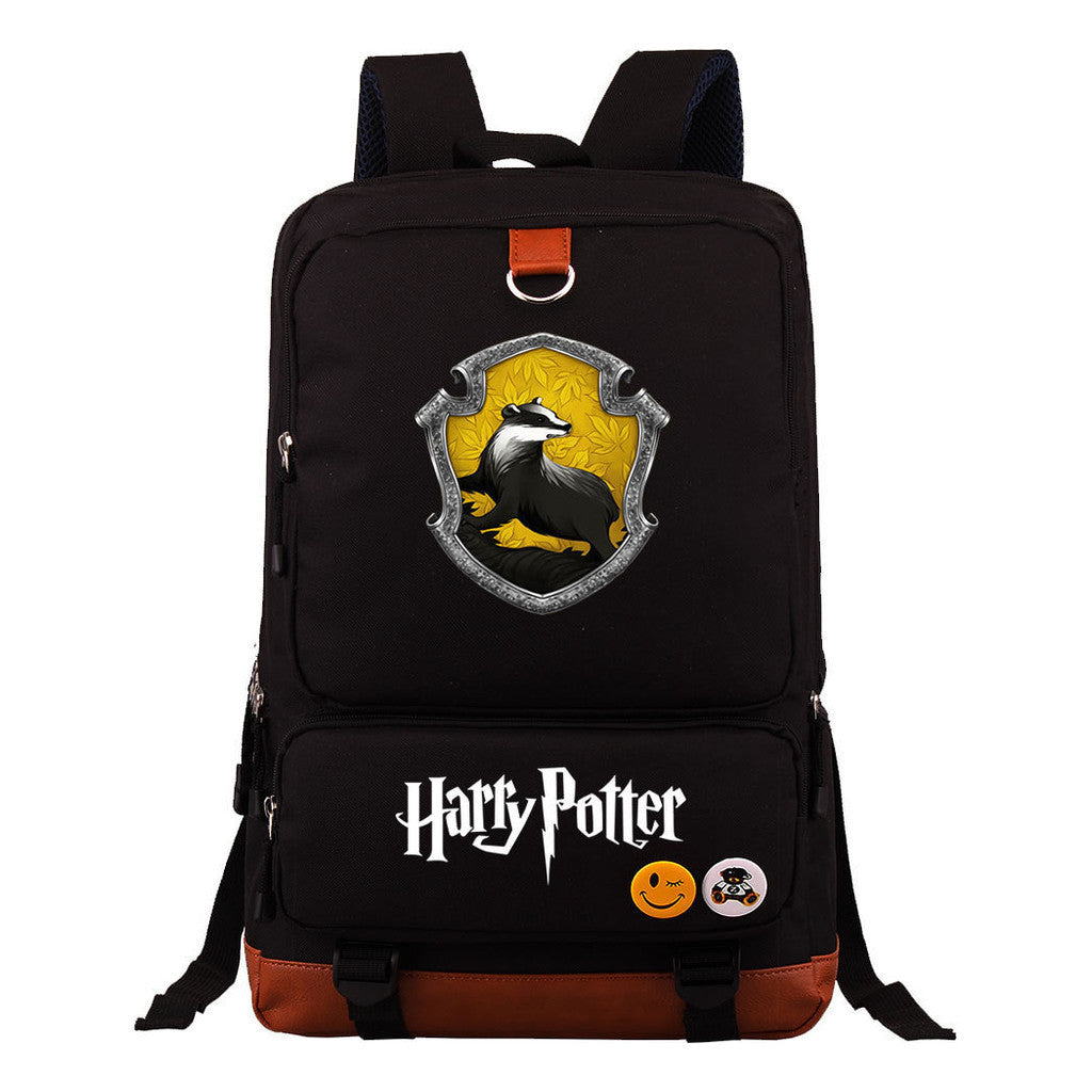 School Of Witchcraft And Wizardry Youth Student Backpack, Large Capacity Travel Bag, Men's And Women's Backpack