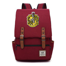 School Of Magic Printed Student School Bag Men's And Women's Casual Belt Buckle Classic Backpack