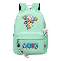 Cartoon Cartoon One Piece Luffy Schoolbag Leisure Bag Girls Backpack